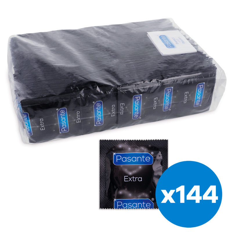 Pasante Extra – Premium Condoms In A Pack Of 144 Pieces