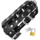 Darkness – Lockable Leather Stake For Intimate Protection