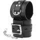 Darkness – Premium Black Leather Handcuffs
