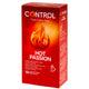Control - Hot Passion - 10 Pcs Of Warming Gels
