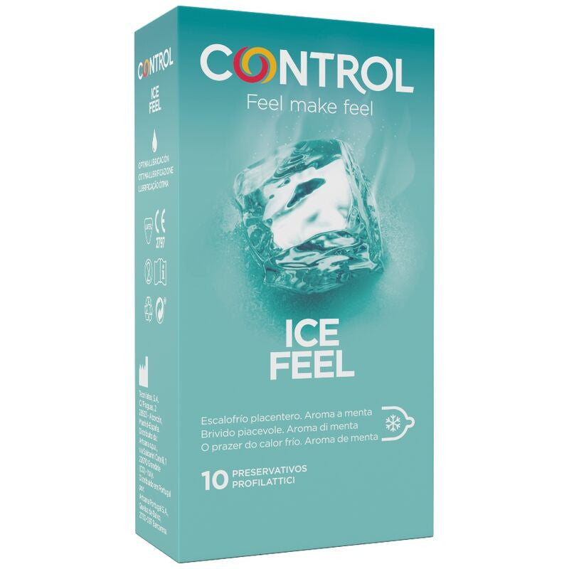 Control Ice Feel – Cooling Intimate Gel 10 Pcs