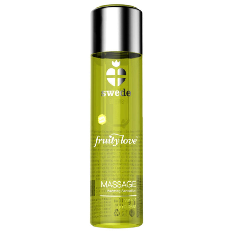 Swede - Fruity Massage Oil Vanilla And Golden Pear 120 Ml