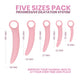 Intimichic - Premium Silicone Intimate Dilator Set Of 5