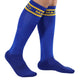 Macho – Unisex Long Socks One Size Blue