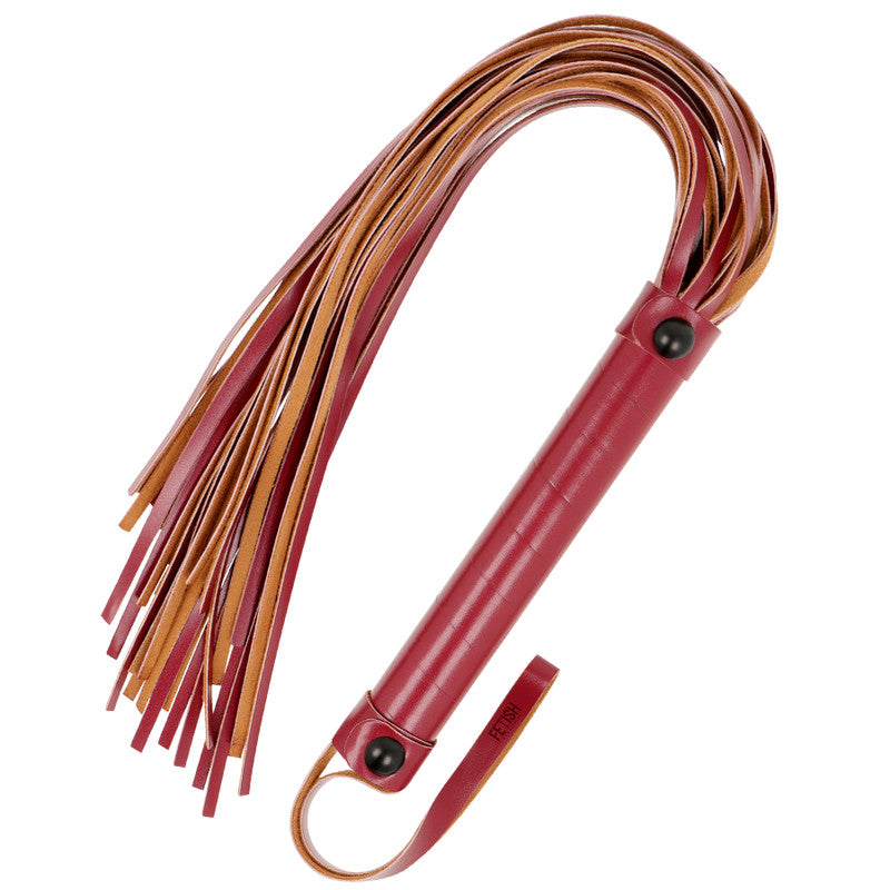 Fetish Submissive – Vegan Leather Whip For Sensual Play