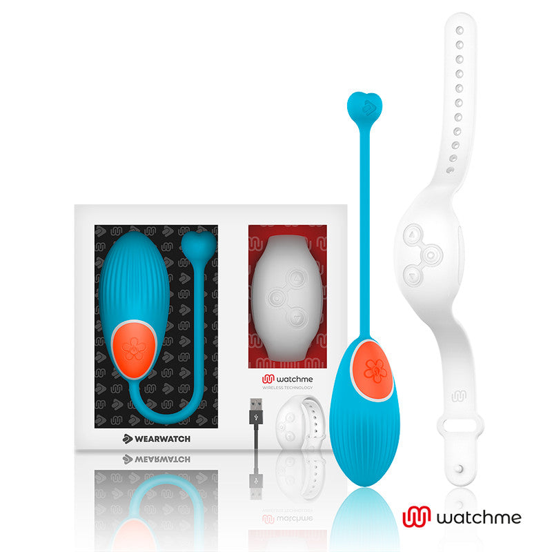 Niveo Wearwatch – Remote-controlled Vibrating Egg In Blue
