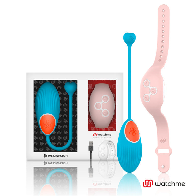 Wearwatch - Remote Control Egg Vibrator Blue/pink