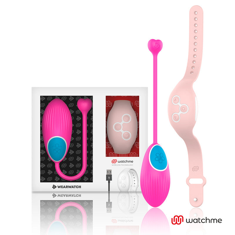 Wearwatch – Remote-controlled Vibrating Egg In Fuchsia Color