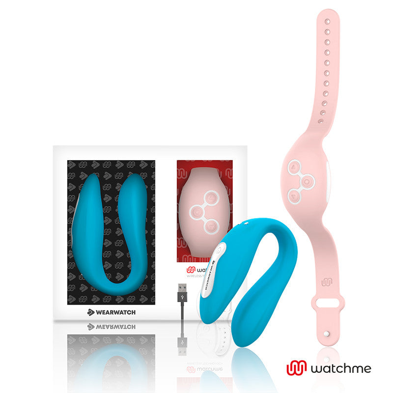 Wearwatch – Dual Technology Vibrator Indigo/pink