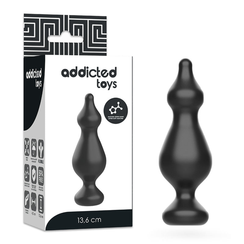 Addicted Toys – Premium Anal Sex Plug 13.6 Cm Black