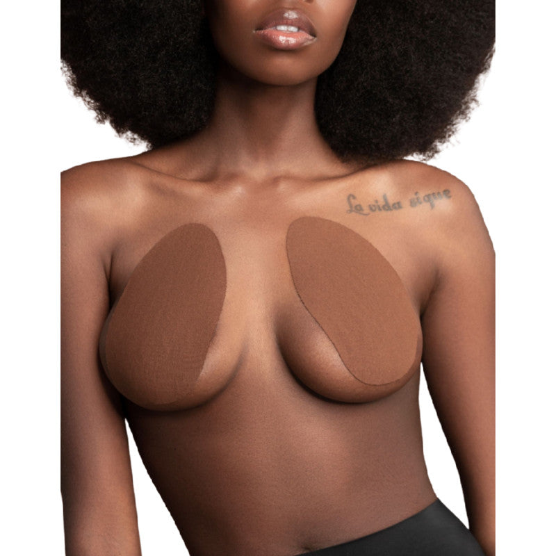 Bye-bra – Bra Set Of 3 Pairs With Brown Satin
