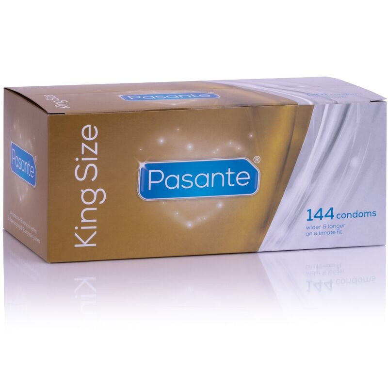Pasante - Premium King Size Condoms In A Box Of 144 Pieces