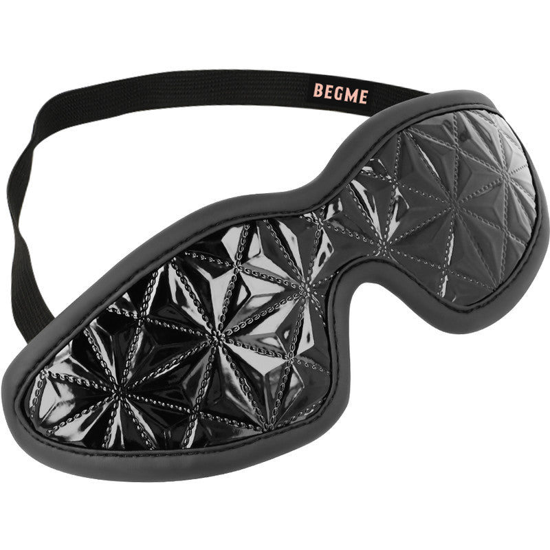 Begme - Premium Black Eye Mask With Neoprene Lining