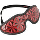 Begme – Premium Neoprene Lined Blindfold In Red