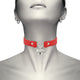 Coquette Chic Desire – Necklace With Heart Made Of Premium Vegan Leather
