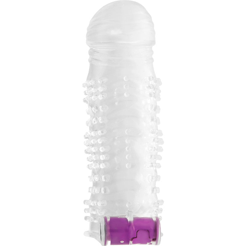 Ohmama - Textured Penis Cover With Vibrating Bullet