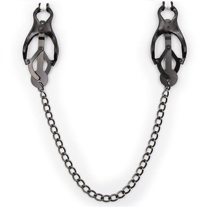 Ohmama Fetish – Japanese Nipple Clamp With Black Chain