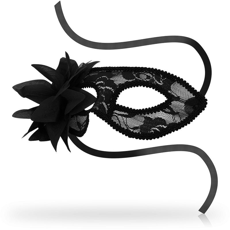 Ohmama - Black Lace And Flower Masks For Sensuality