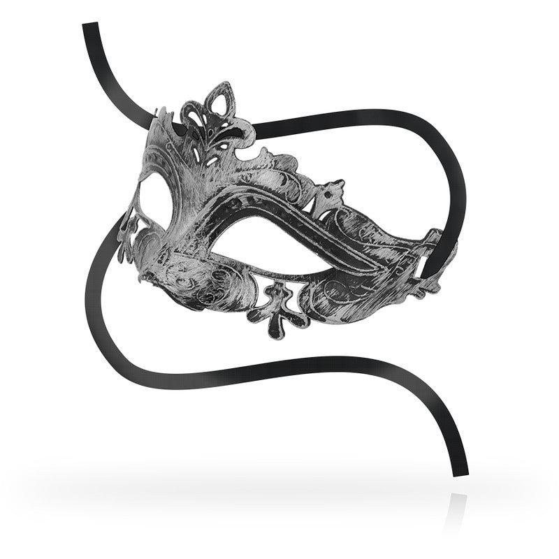 Ohmama - Elegant Silver Venetian Mask