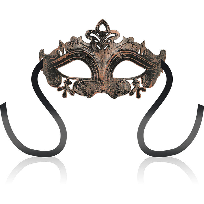 Ohmama - Elegant Bronze Venetian Mask