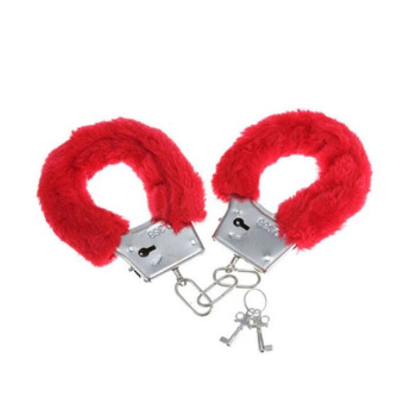 Diablo Picante – Sensual Plush Handcuffs In Red