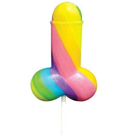 Pride – Rainbow Penis Lollipop