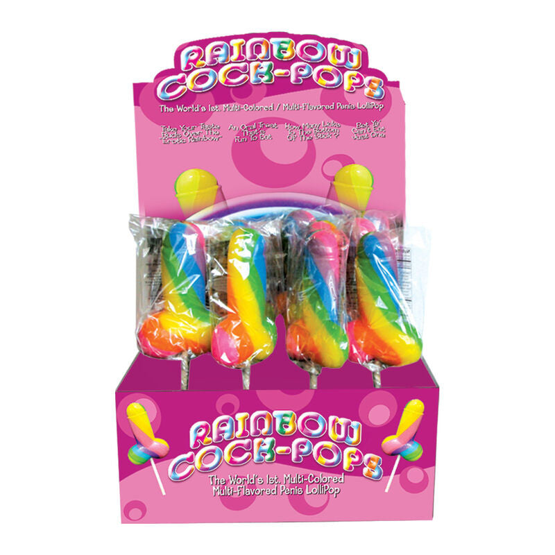 Pride – Rainbow Penis Lollipop