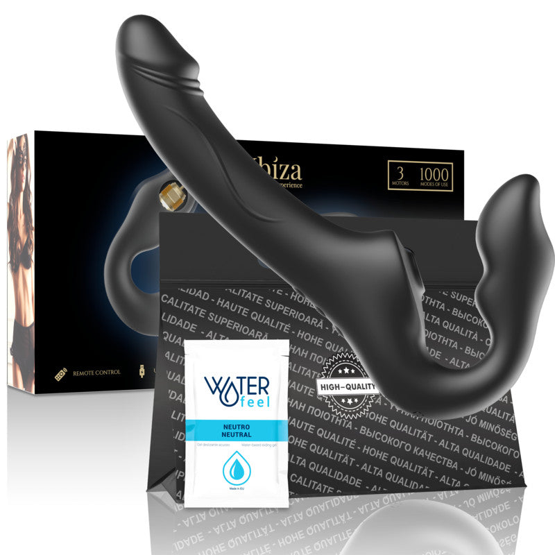 Ibiza – Remote-controlled Strap-on Vibrator With 3 Motors
