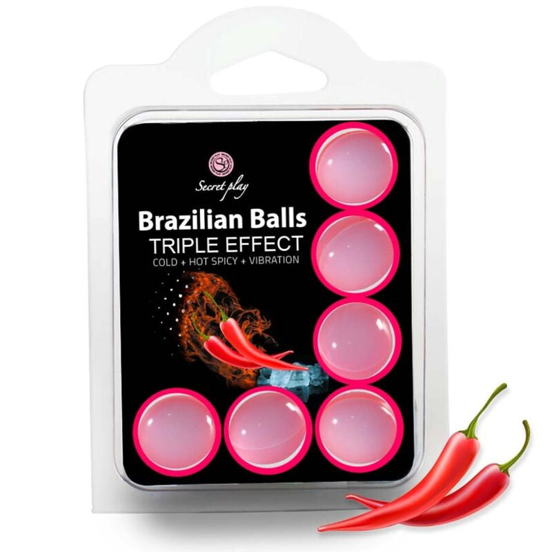 Secretplay – 6 Brazilian Balls – Triple Effect