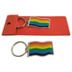 Pride - Rainbow Keychain With The Symbol Of Love
