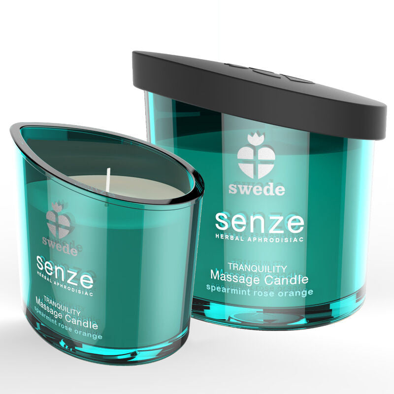 Swede Senze – Soothing Massage Candle (peppermint Rose Orange)