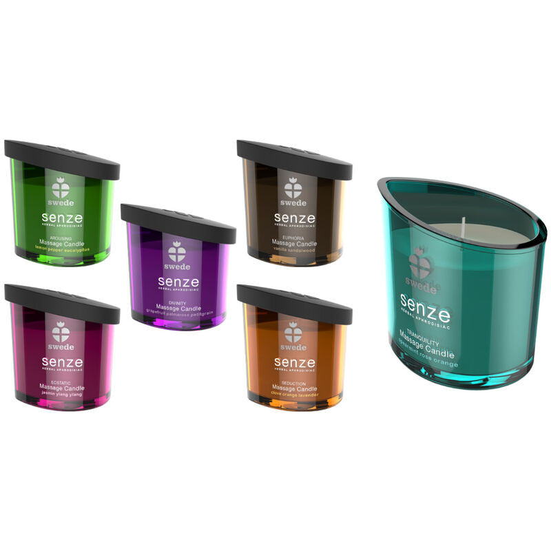 Swede Senze – Sensual Massage Candle With Grapefruit Aroma