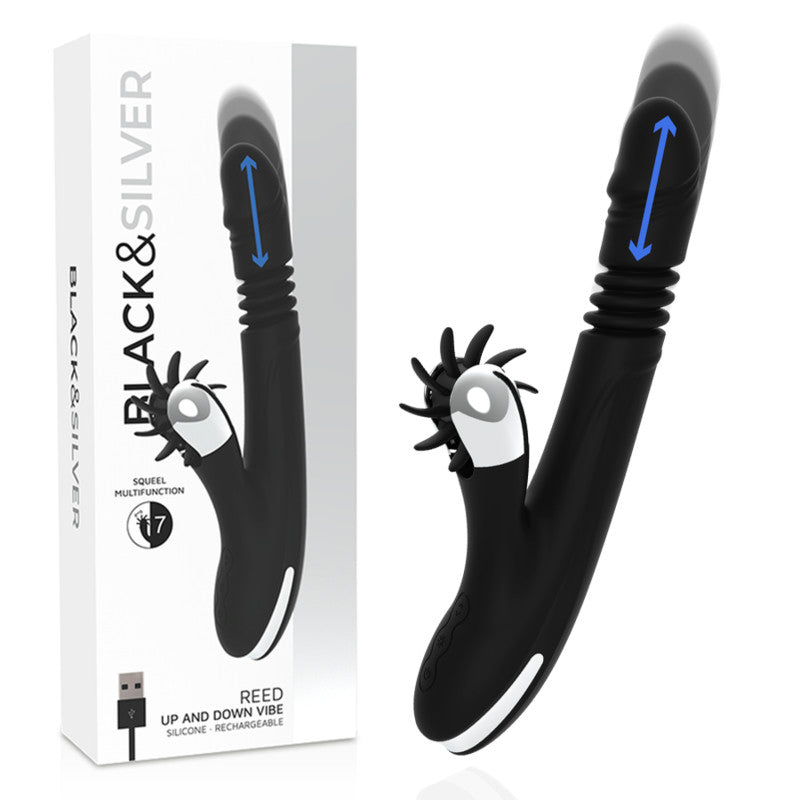 Black&silver – Bunny Vibrating Massager