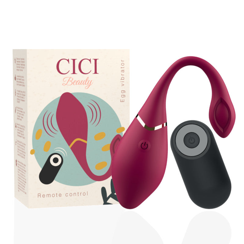 Cici Beauty – Premium Silicone Egg Vibrator With Remote Control