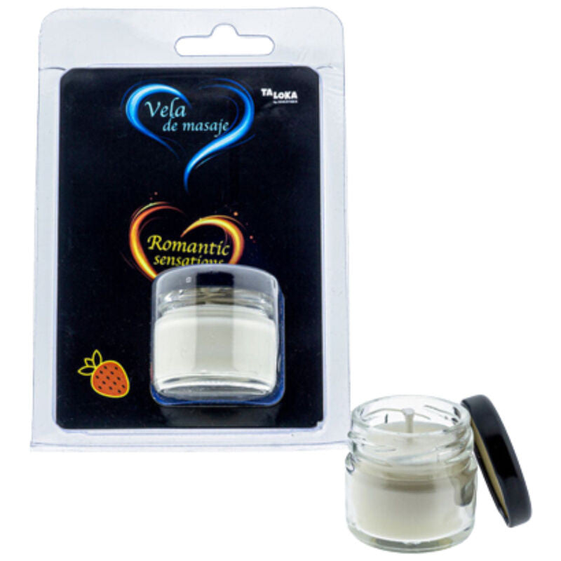 Taloka – Strawberry Massage Candle For Sensual Indulgence