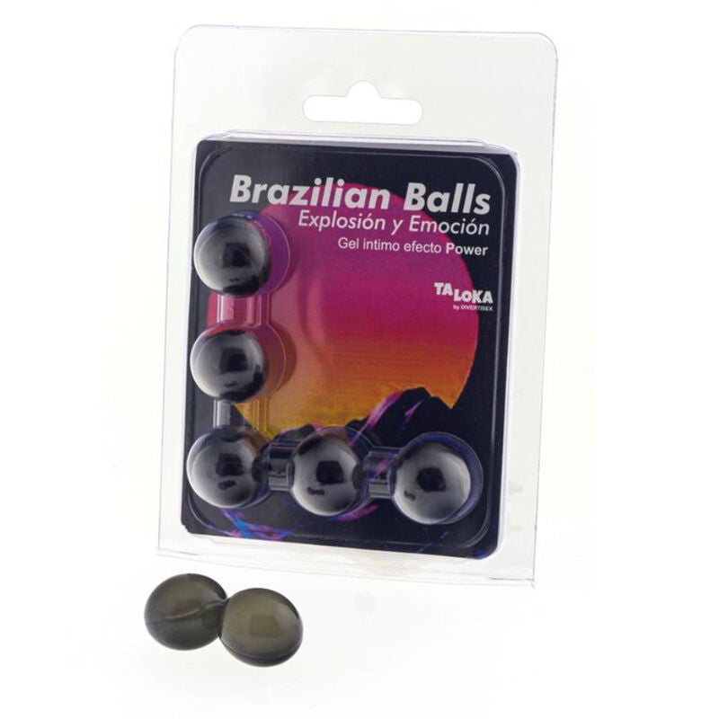 Taloka – 5 Brazilian Ball Arousal Gel With Premium Effect