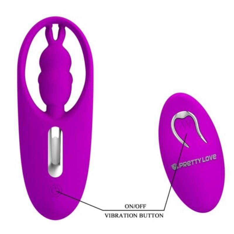 Pretty Love - Remote-controlled Clitoral Stimulator In The Lying Position