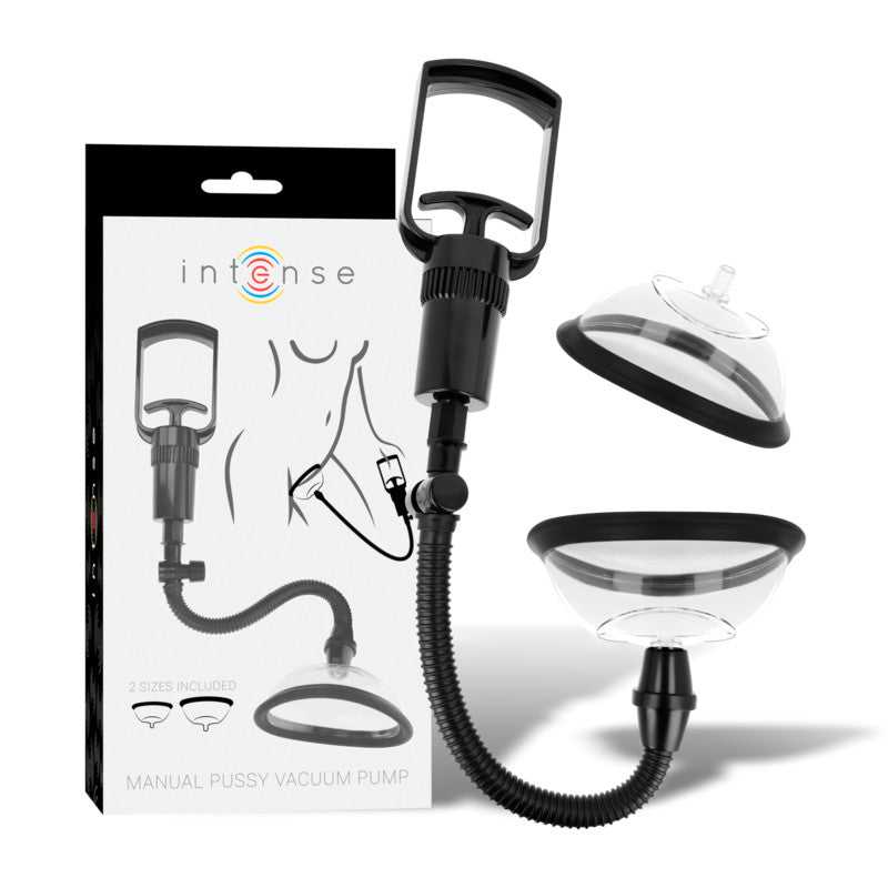 Intense – Manual Pump With Two Interchangeable Cups