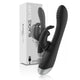 Black&silver - Rechargeable Silicone Rabbit Ear Vibrator