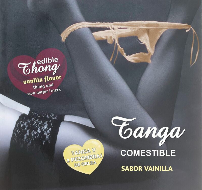 Hotflowers – Vanilla Body-hugging Thong And 2 Nipple Patches