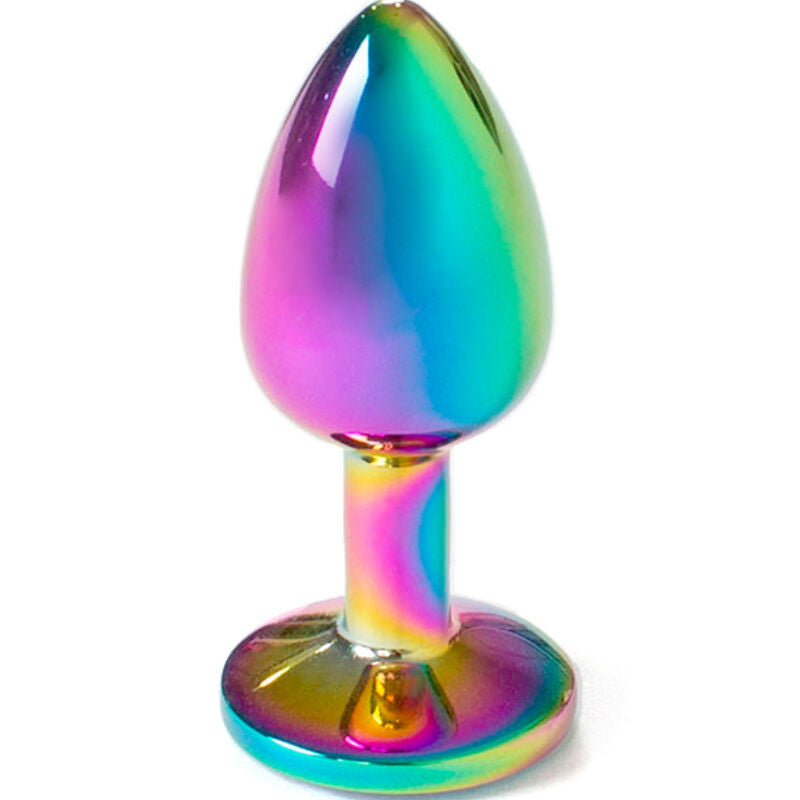Secretplay - Rainbow Metal Anal Plug Small 7 Cm