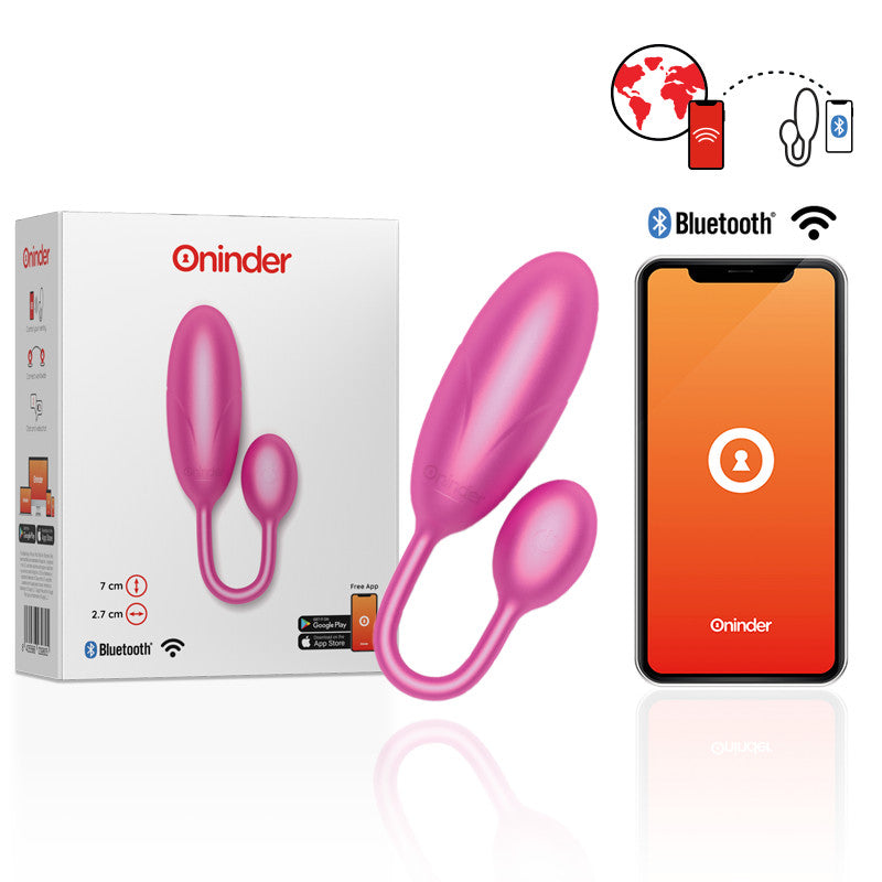 Oninder Denver – Smartphone Vibrating Egg In Pink