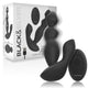 Black&silver - Cora – Silicone Anal Plug With Remote Control