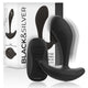 Black&silver - Dwayne – Silicone Remote Control Anal Plug