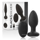 Black&silver – Silicone Anal Vibrator With Remote Control