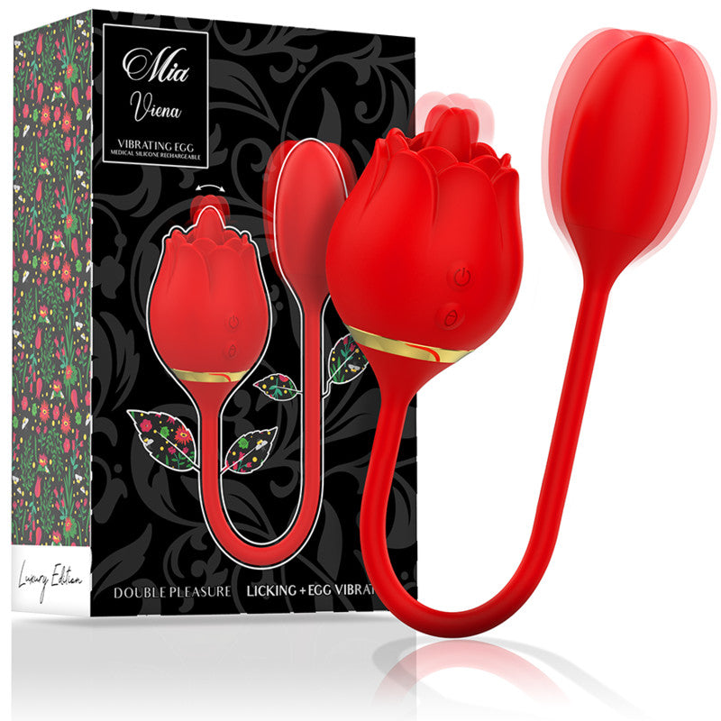 Mia Vienna – Intimate Dildo With Vibrating And Licking Function