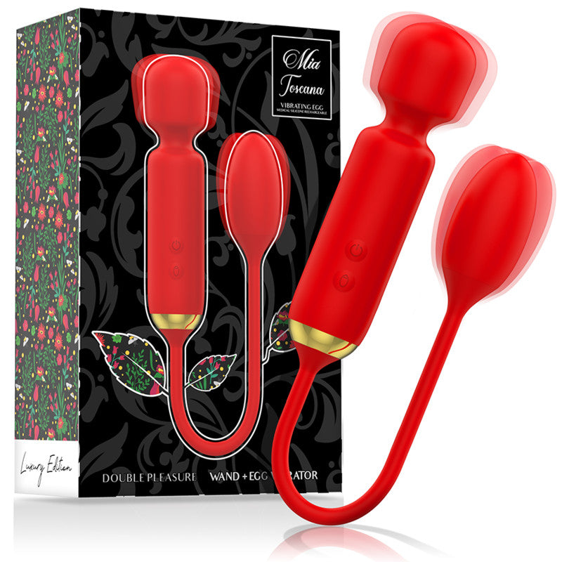Mia Toscana – Double Pleasure Vibrator + Vibrating Egg