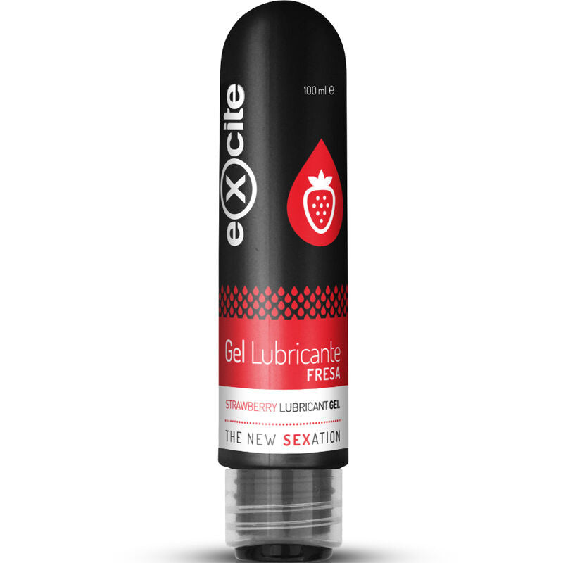 Excite - Strawberry Flavored Premium Lubricant 100 Ml
