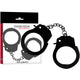 Darkness - Black Metal Handcuffs With An Elegant Touch