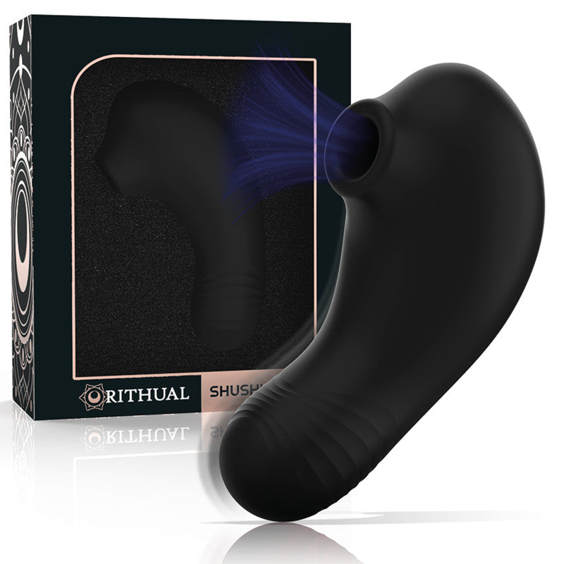 Rithual Shushu Pro - Double Motor Clitoral Stimulator Black
